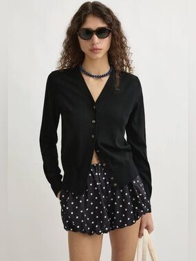 Posse - Finley Cardigan in Black. size XS. BNWT